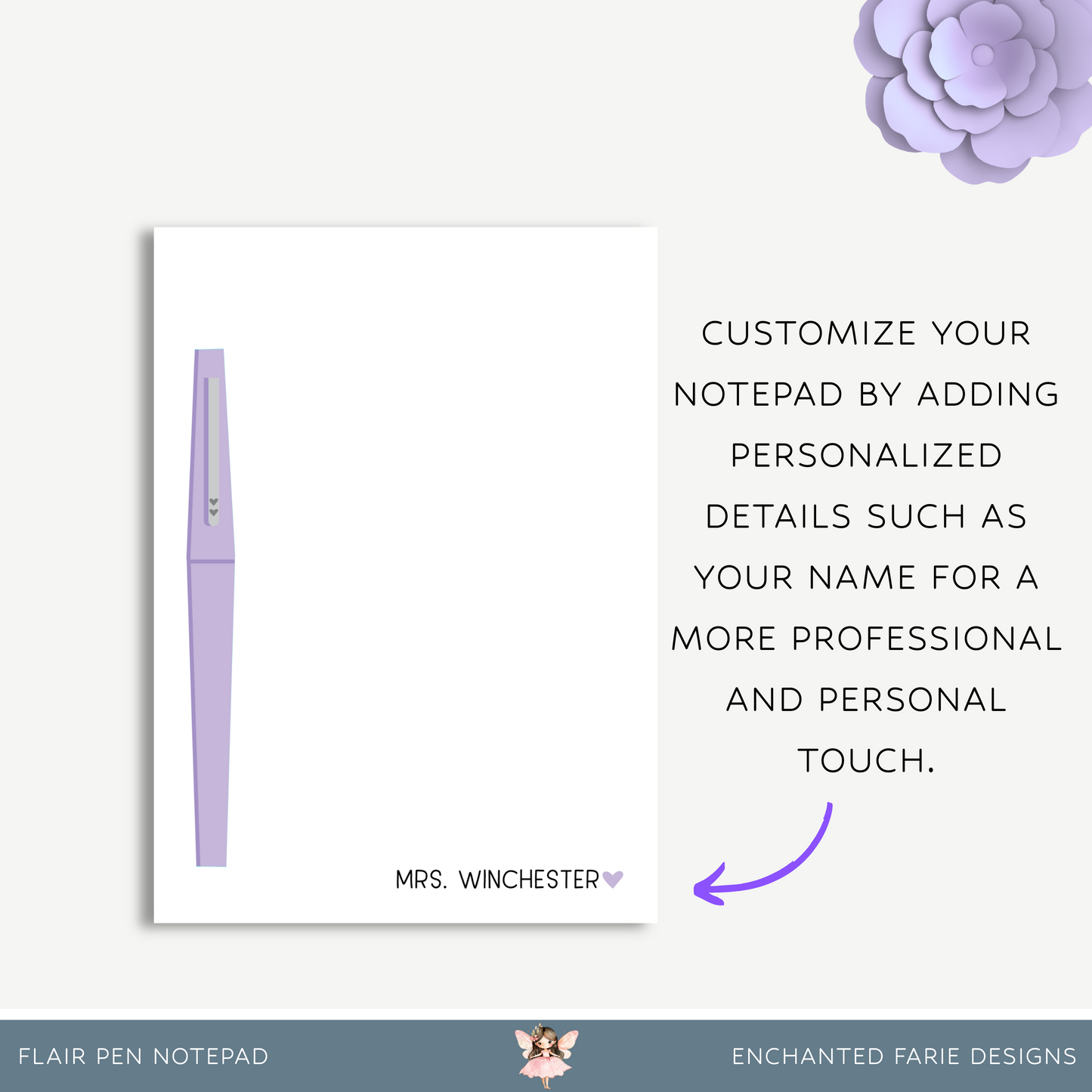 Personalized Notepads and Fancy Pens – Customized Stationery Gifts