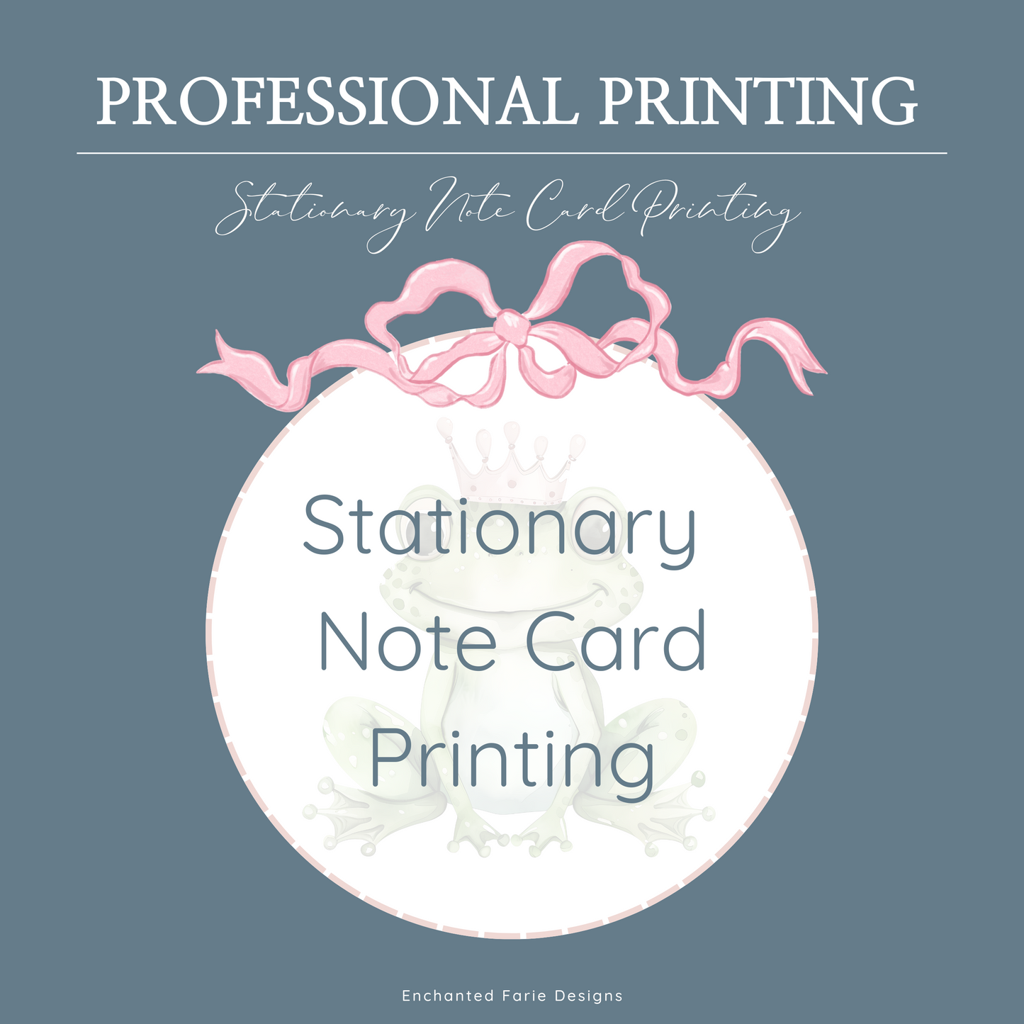 Stationary Note Card Printing
