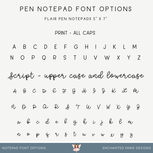 Personalized Notepads and Fancy Pens – Customized Stationery Gifts